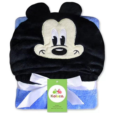 Kolaco - Hoodie Blanket - Blue - Mickey Mouse