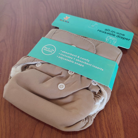 Reuseable Diaper - Brown