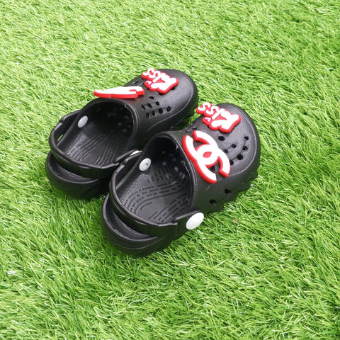 Summer Soft Crocs - Black - Kiss
