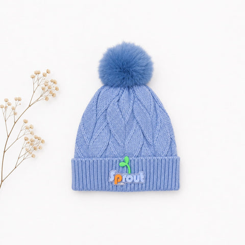 Wool Cap - Blue - Sprout - 26