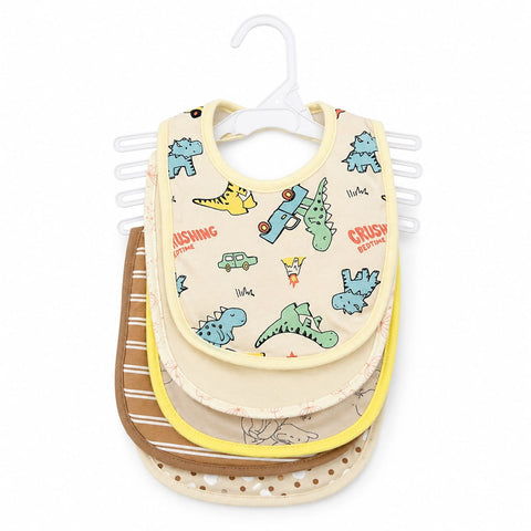 Pack of 5 Infant Bibs - Skin - Cars