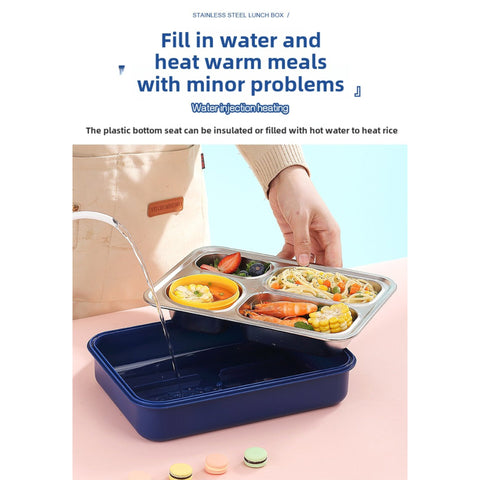 Lunch Box - Smile - Sky Blue - China - 2561
