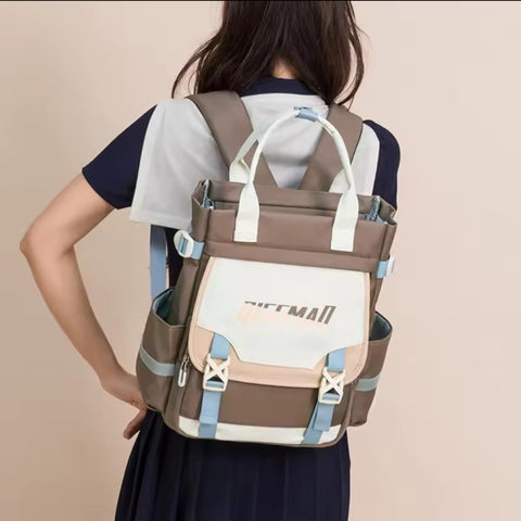 QISEMAO - Waterproof Diaper Backpack - Brown