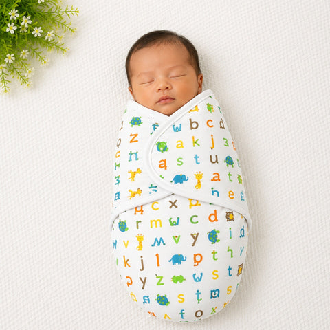 Kolaco - Swaddle Wrap - Colorful Alphabets