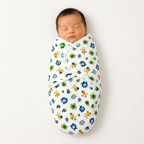 Kolaco - Swaddle Wrap - Horse & Elephant