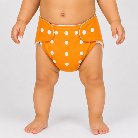 Reuseable Diaper - Orange
