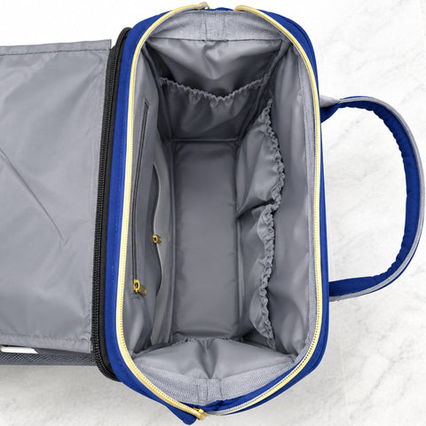Waterproof Baby Bed & Bag - Blue - Love Queen
