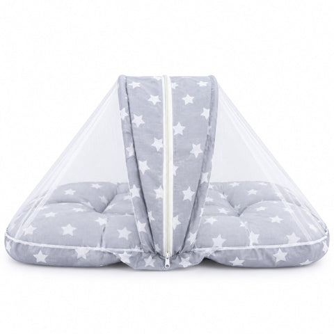 Baby Mosquito Bed Net White Stars | Protective Baby Sleeping Bed Net