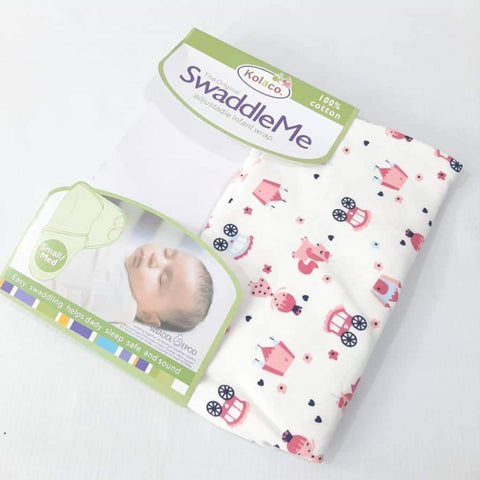Kolaco - Swaddle Wrap - Cart & Unicorn