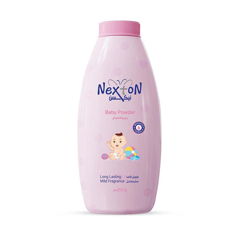 Nexton - Baby Powder - Pink - 200 Grams