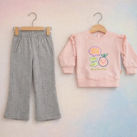 Six Bro - 2 Pieces - Suit Set - Pink - Fresh Juice