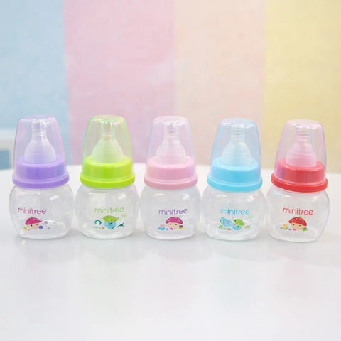 Mini-Tree - Regular Neck - Plastic Feeding Bottle - 2Oz/60Ml - ZR655