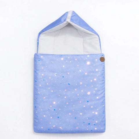 Silk - Hooded Carry Nest - Sky Blue - Fancy - 26