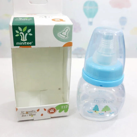 Mini-Tree - Regular Neck - Plastic Feeding Bottle - 2Oz/60Ml - ZR655