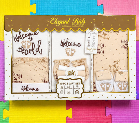 EK - Cotton Interlock - 10 Pieces - Welcome - Skin - Starter Pack Box