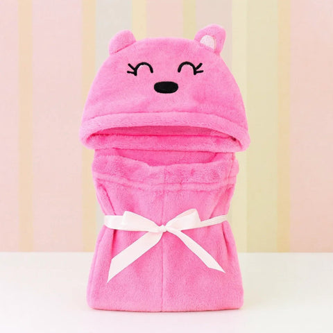 Kolaco - Hoodie Blanket - Pink - Cat