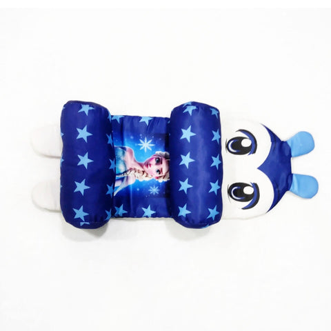 Silk Baby Head Shaping Pillow for Round Head – Navy Stars | Newborn Flat Head Prevention