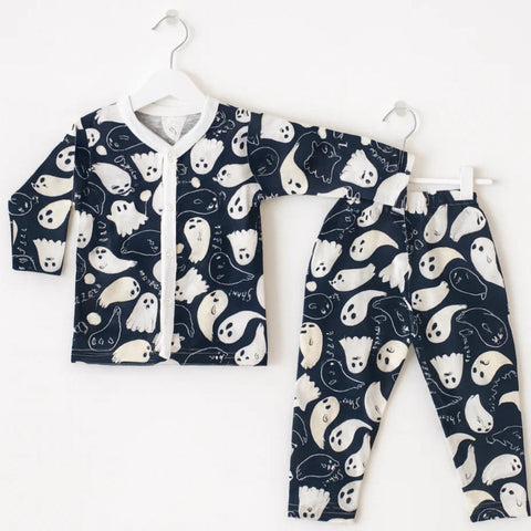 Night Suit - Cotton Jersey - Black - Presence