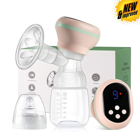 Choice - Electric Breast Pump & Feeding Bottle - Pink