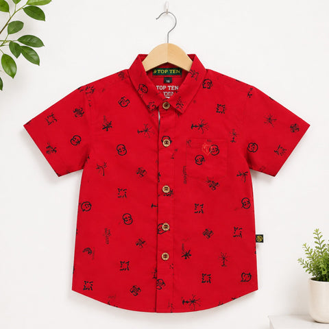 TT - Casual Shirt - Characters - Red