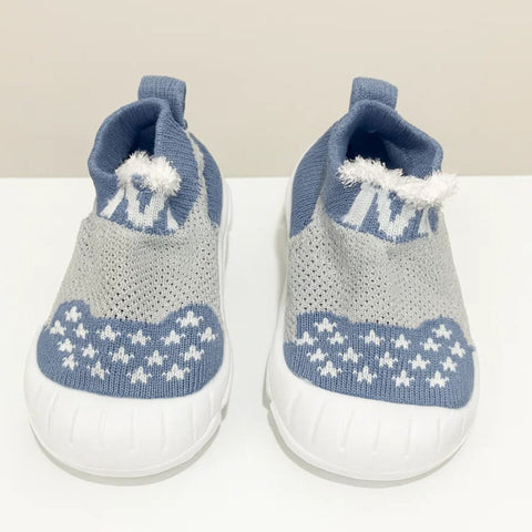 Skidders - Grey & Blue - Mini Stars