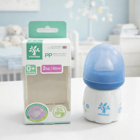 Mini-Tree - Regular Neck - Plastic Feeding Bottle - 2Oz/60Ml - 038A2FY