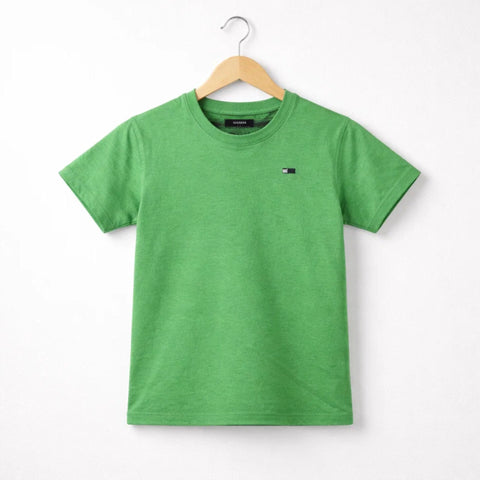 TH - Short Sleeve - Round Neck - T-Shirt - Green
