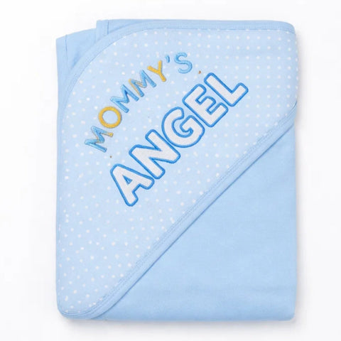 LHB - Hooded Cotton Wrap - Blue - Angel - Thailand
