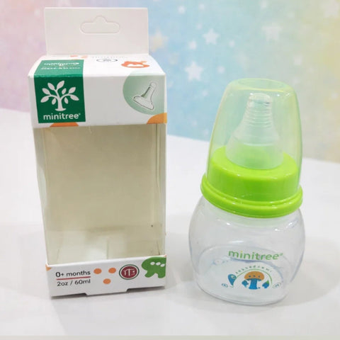Mini-Tree - Regular Neck - Plastic Feeding Bottle - 2Oz/60Ml - ZR655