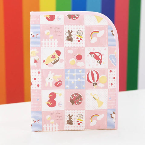 Diaper Changing Sheet - Mini - Pink - Balloons