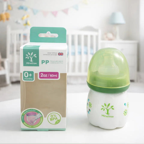 Mini-Tree - Regular Neck - Plastic Feeding Bottle - 2Oz/60Ml - 038A2FY