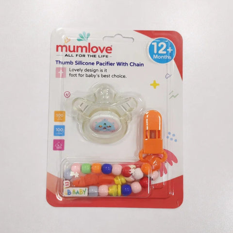 Mumlove - Chain Pacifier - Orange - P1039