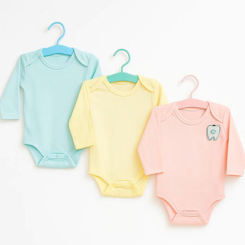 TBS - Pack of 3 - Plain Bodysuits - Colors