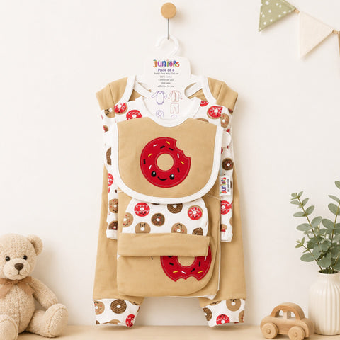 Junior's - Cotton Interlock - 6 Pieces - Donuts - Starter Set - Skin