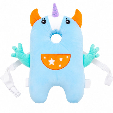 Baby Head Protector - Large - Blue Unicorn