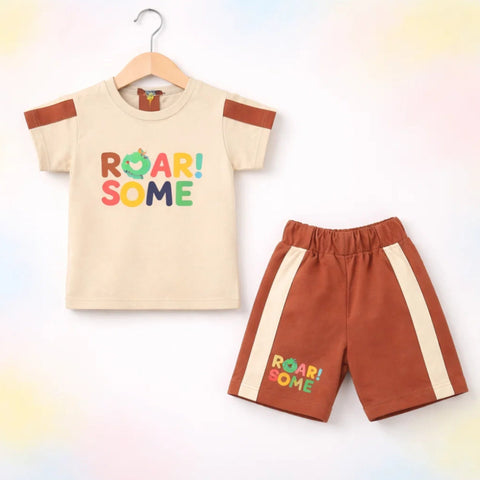 WHA - T-Shirt & Short - Skin - Roar Some