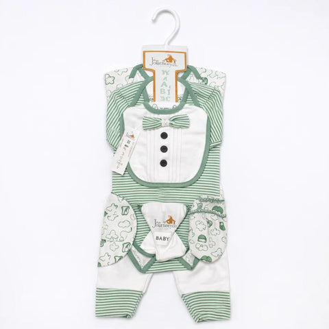 JL - Cotton Interlock - 10 Pieces - Bow Lining - Starter Set - Green