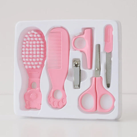 5 Pieces - Baby Care Kit - Pink