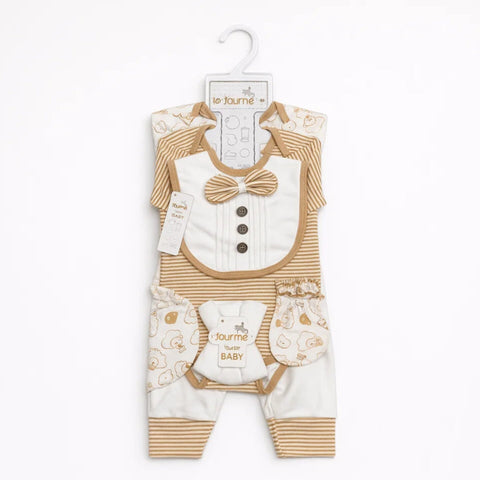 JL - Cotton Interlock - 10 Pieces - Bow Lining - Starter Set - Mustard