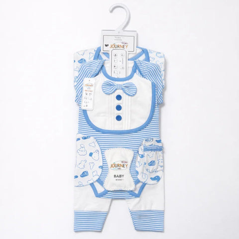 JL - Cotton Interlock - 10 Pieces - Bow Lining - Starter Set - Blue