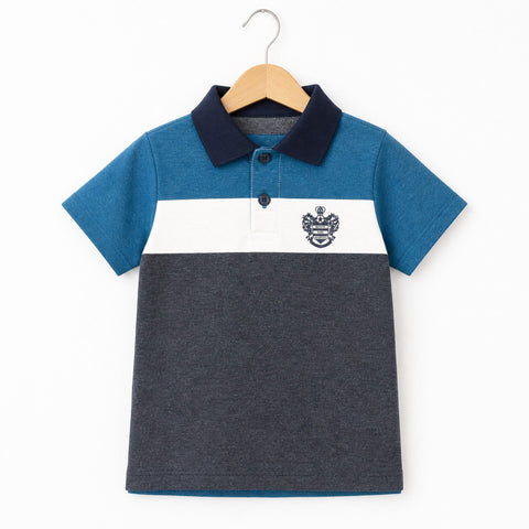 GT - Short Sleeve - Polo T-Shirt - Sea Green & Grey - Multi