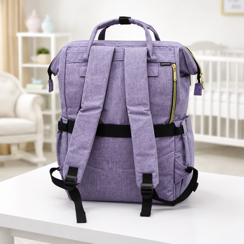 Lovevook - Fashion Diaper Backpack - Purple