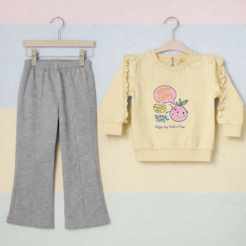 Six Bro - 2 Pieces - Suit Set - Yellow - Fresh Juice