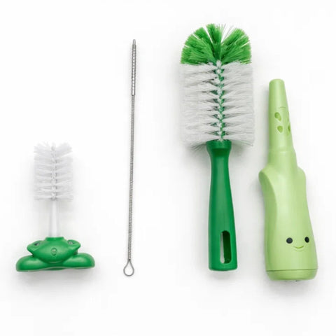 Dr Gym - 3 In 1 - Bottle Cleaning Brush Set - Green
