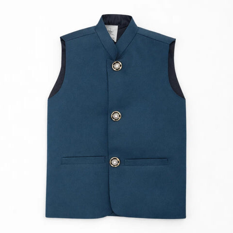 AN - Waist Coat - Zinc - Plain