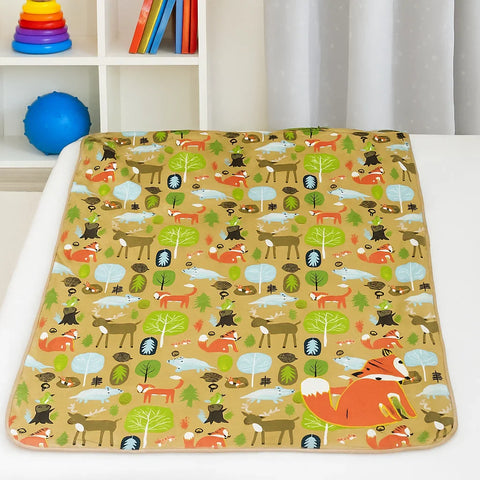 For Baby - Fur Blanket - Brown - Animals