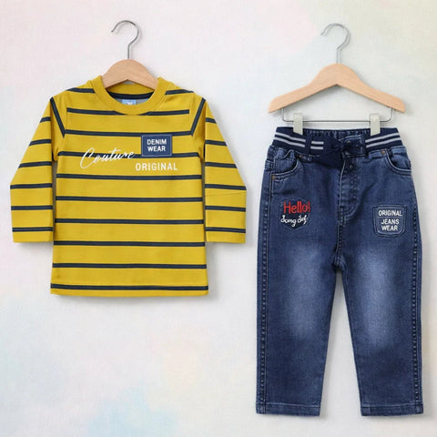 Small Things - 2 Pieces - Suit Set - Yellow - Couture