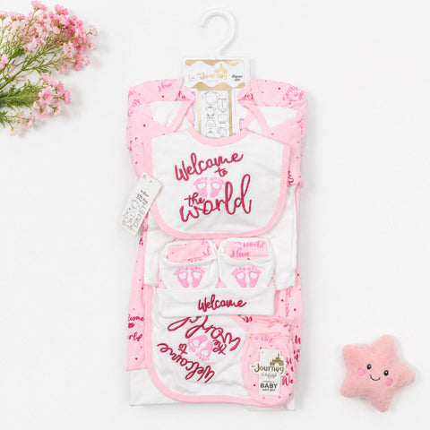 JL - Cotton Interlock - 12 Pieces - Welcome - Starter Set - Pink