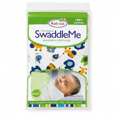 Kolaco - Swaddle Wrap - Horse & Elephant