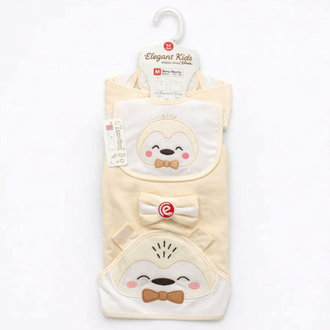EK - Cotton Interlock - 10 Pieces - Penguin - Starter Set - Cream
